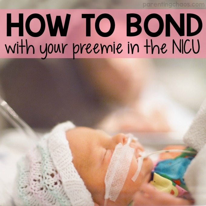 How to Bond with Your Preemie in the NICU