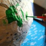 Papier-Mâché Globe