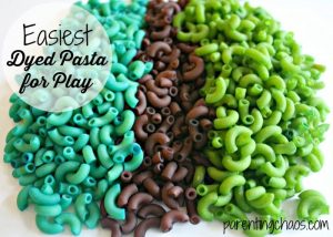 Learn to dye pasta