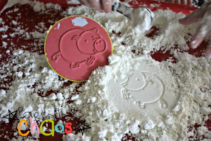 Stamping Crunchy Foam Sensory Dough