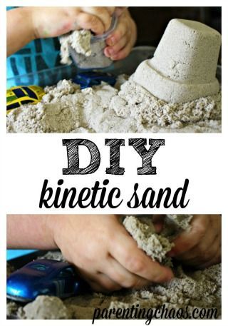 DIY Kinetic Sand