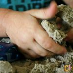 DIY Kinetic Sand is Dry to the Touch and Squishy to Squeeze