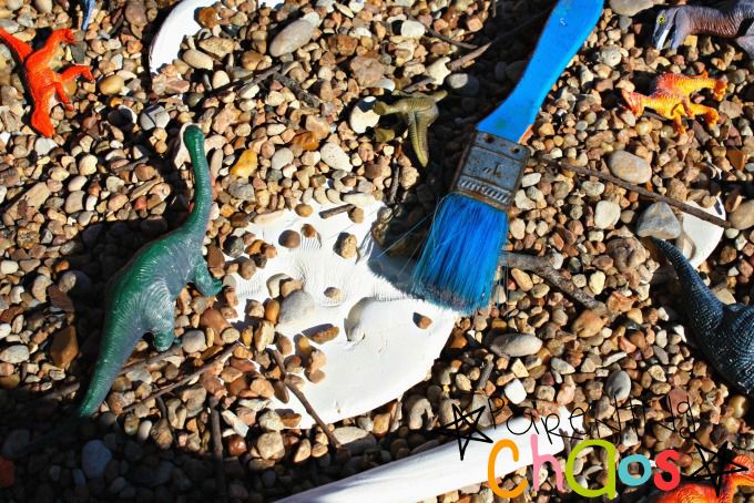 Dino Dig Pretend Play: Exploring Fossils, Shapes, and the Alphabet!