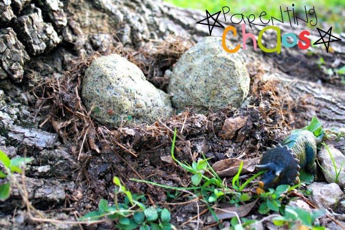 Dinosaur Nests! Items Needed to Create Your Nests and Small Worlds!
