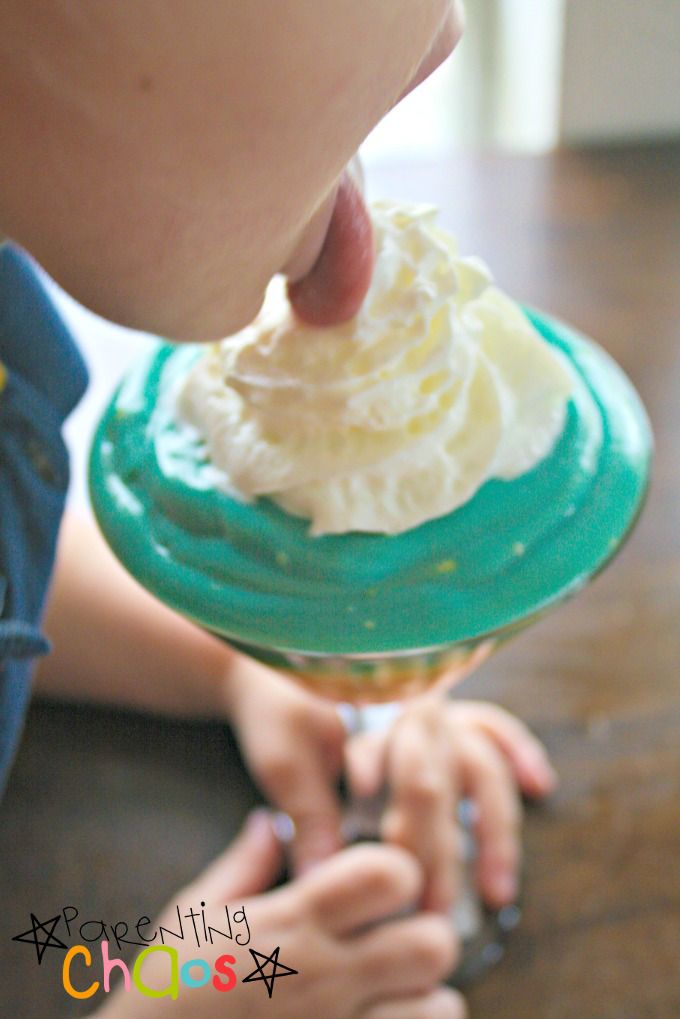 Homemade Rainbow Vanilla Pudding