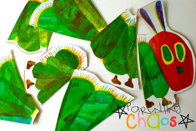 The Very Hungry Caterpillar DIY Puzzle