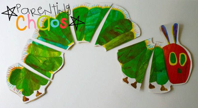 The Very Hungry Caterpillar DIY Puzzle