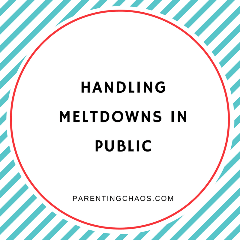 Helping Your Autistic Child with Public Meltdowns