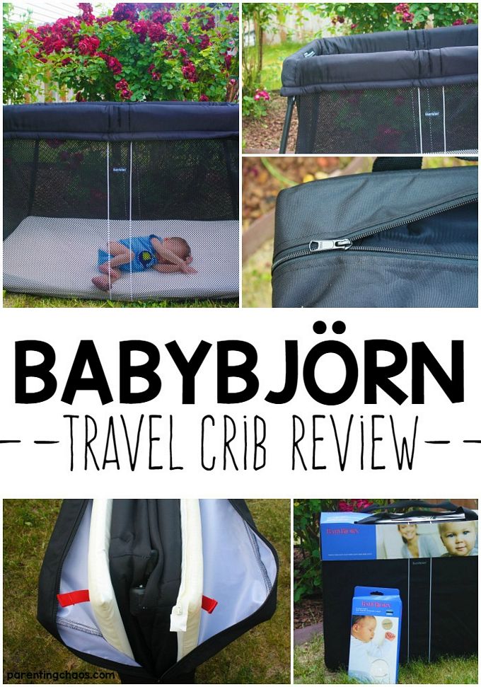 BABYBJÖRN Travel Crib Review and Giveaway