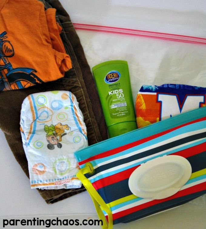 Emergency Car Spare Kids Clothes Kit