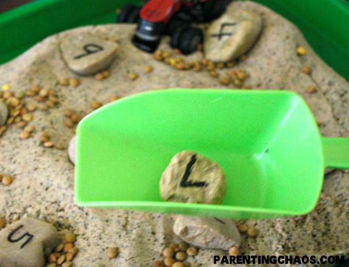 Farm Sensory Math Game: Tilling for Numbers