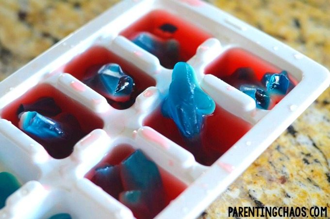 Shark Attack Ice Cubes
