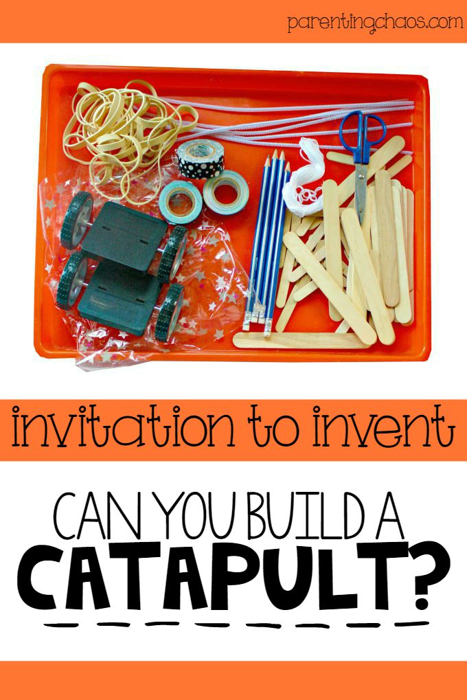 invitation to Invent: Can you Build a Catapult?