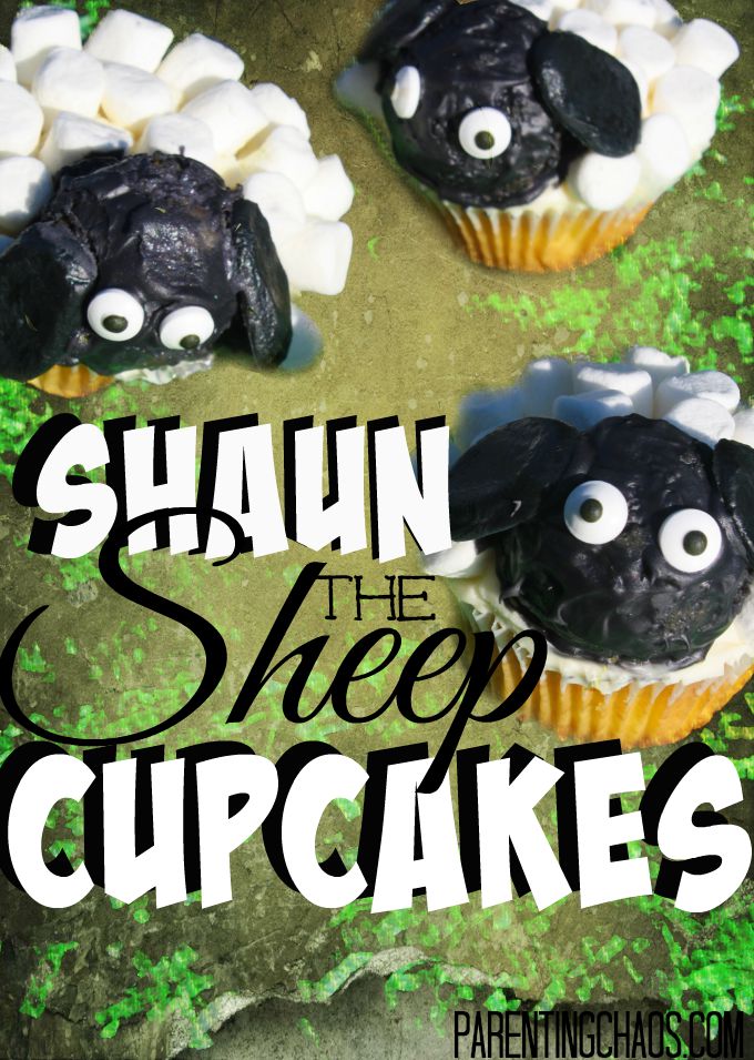 Shaun the Sheep Cupcakes