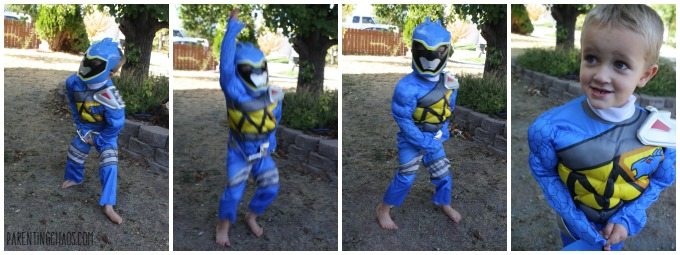 Blue Power Ranger Halloween Costume