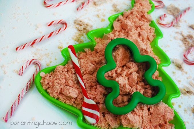 This taste safe peppermint cloud dough smells fantastic and is made from 3 ingredients I already have at home!