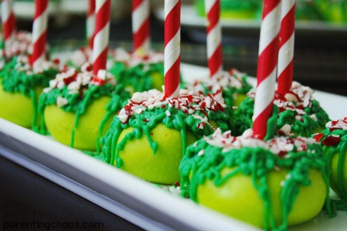 I cannot wait to try these Grinchmas Peppermint Truffles!