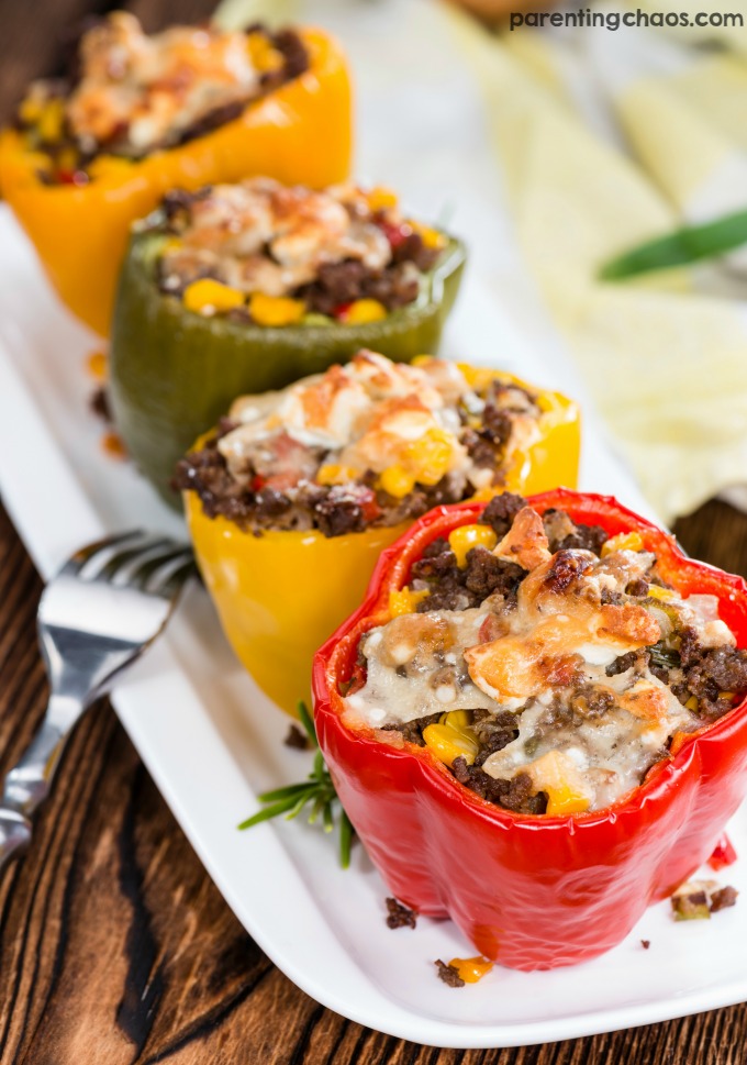 I can't wait to try out these stuffed bell peppers -- they look delicious!