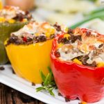 I can't wait to try out these stuffed bell peppers -- they look delicious!