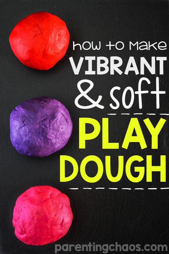 The Secret to Vibrant and Soft Play Dough