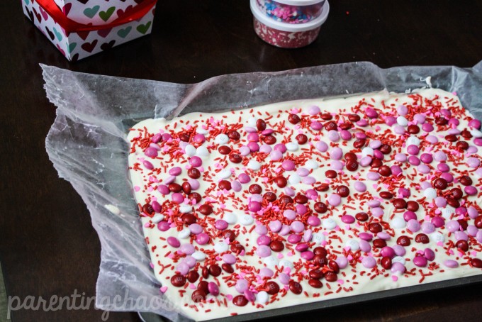 This Strawberry Cheesecake Chocolate Bark is a fantastic treat for Valentine's Day and it uses two of my favorite food groups - strawberries and cheesecake