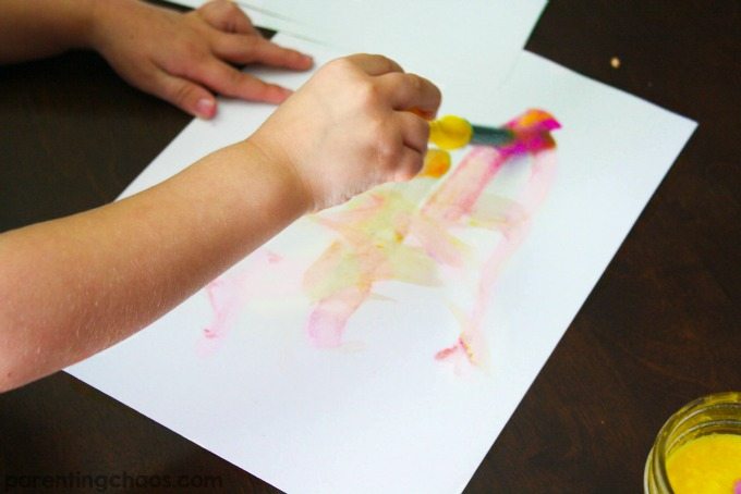 Who knew this science experiment would lead us to discovering How to Make Conversation Heart Watercolor Paints?