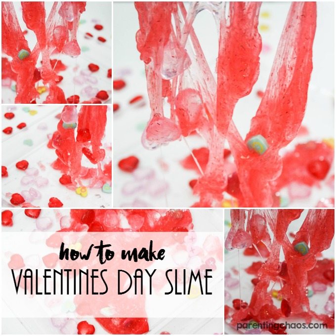 How to Make Valentines Day Slime is a fun and easy activity to explore with kids!