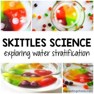 Exploring Water Stratification with Skittles Science