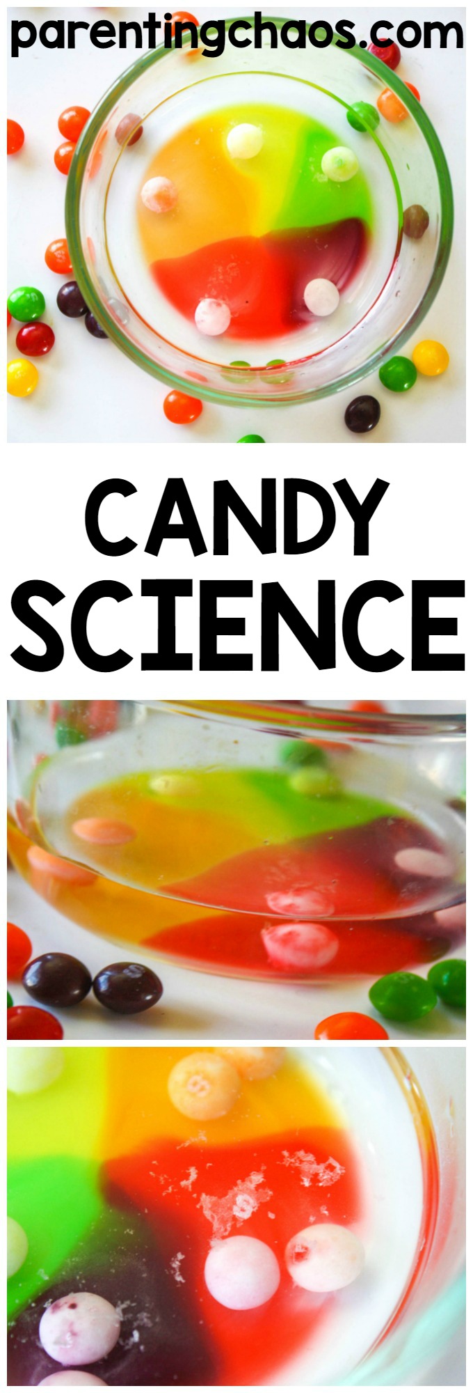 Exploring Water Stratification with Skittles Science