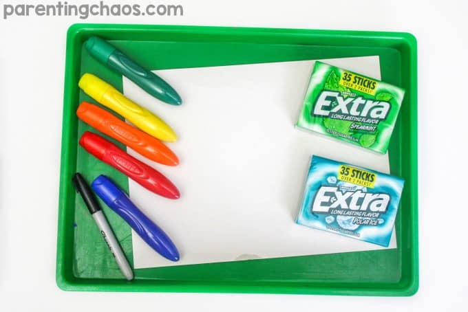 Turn your kids art work into a beautiful gift bag to thank someone in your life who Gives Extra #GiveExtraGetExtra #Target