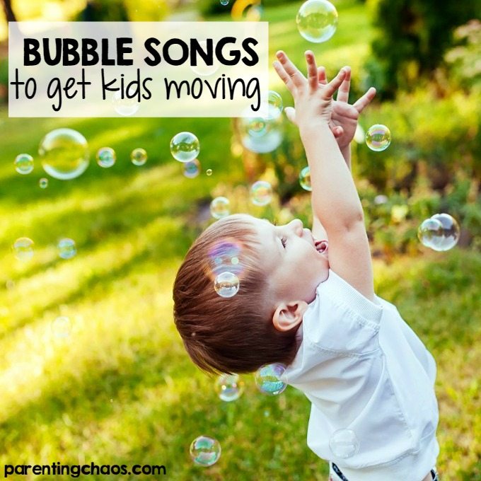 Bubble Songs for Preschool Circle Time