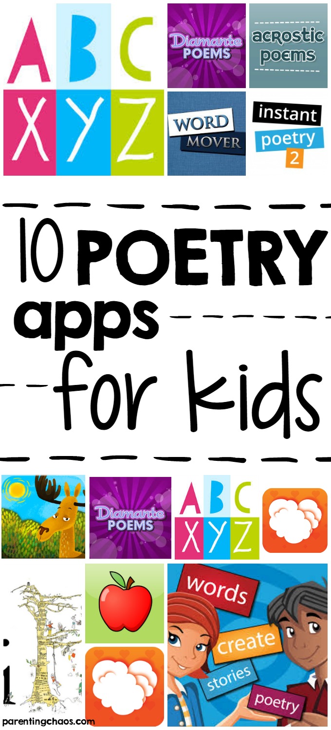 10 Poetry Apps for Kids