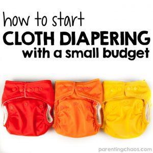 How to Start Cloth Diapering on a Small Budget
