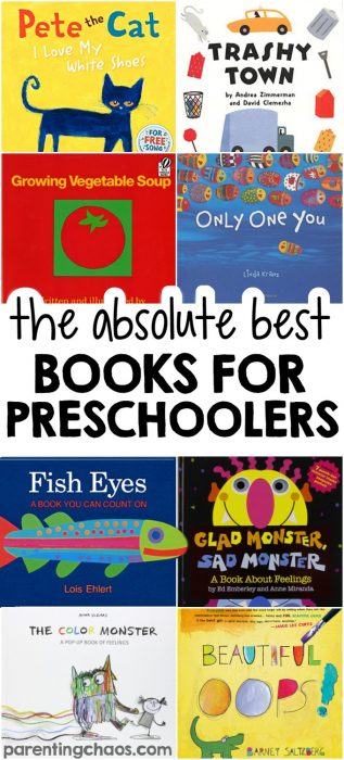 The absolute best books for preschoolers - over 100 ideas!