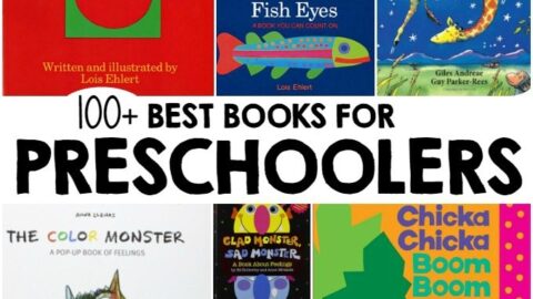 The absolute best books for preschoolers - over 100 ideas!