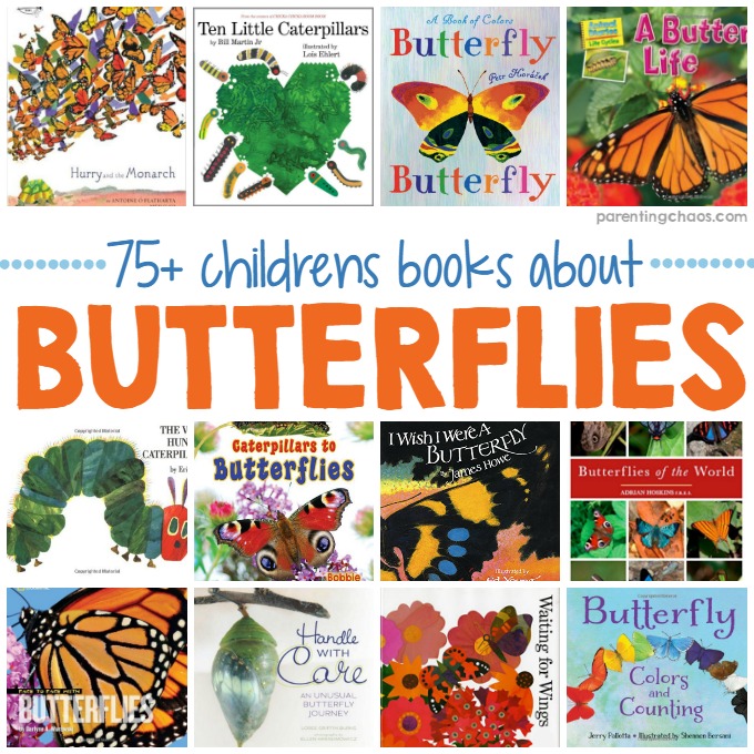In this list of children's books about butterflies, you will find both non-fiction and fiction books that cover toddlers to mid-elementary reading levels. 