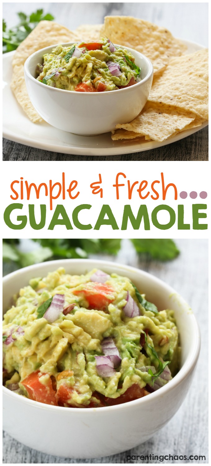 Fresh Guacamole is one of those dishes that is easy to make and meets just about every diet out there (gluten free, dairy free, vegan, vegetarian, paleo, Whole 30, primal, etc). This makes it the perfect dish to bring for summer potlucks and get togethers. I promise - this quick and easy guacamole recipe is foolproof to make and bound to be a crowd-pleaser.