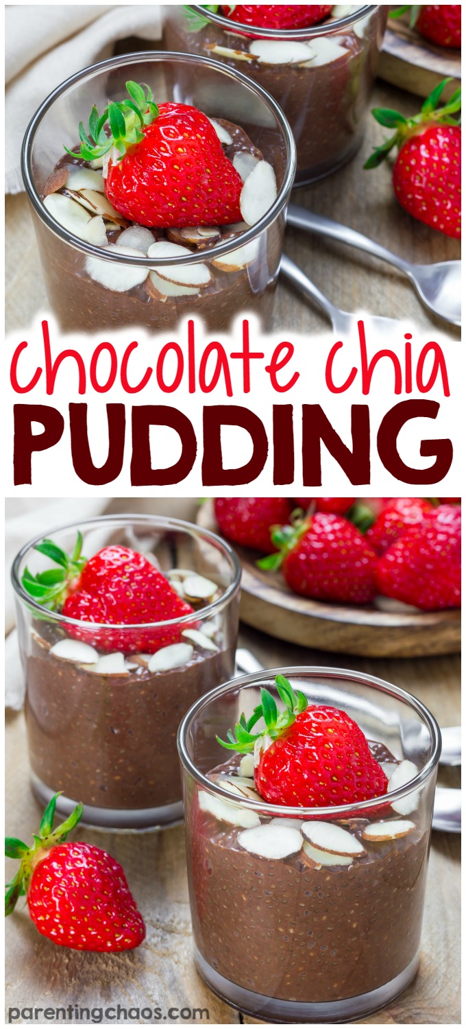 Chia pudding is just one of those snacks that you can't go wrong with. Packed with calcium, antioxidants, and naturally free of gluten, this Chocolate Chia Pudding is filled with creamy, dreamy goodness.