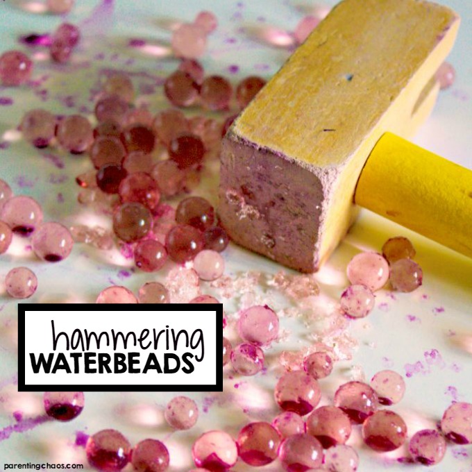 Hammering Water Beads