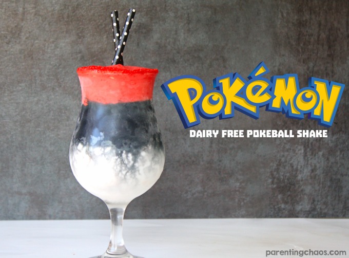 Kids will love this Dairy Free Pokémon Shake!