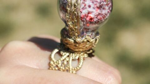 OMG! this DIY Remembrall Ring is the absolute cutest back-to-school accessory! My daughter can't wait to wear hers!