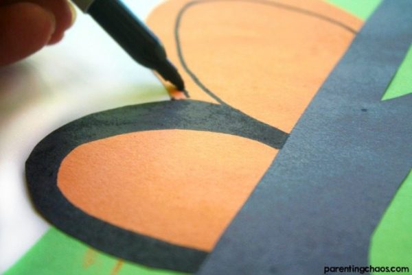 b is for Butterfly Letter of the Week Craft ⋆ Parenting Chaos