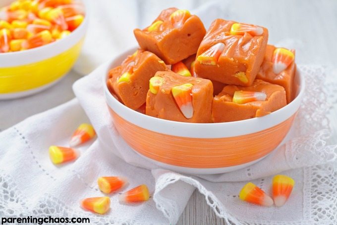 Halloween is such a fun time of year. If you’re one that loves to eat candy corn by the bag full, you will love this candy corn fudge recipe!