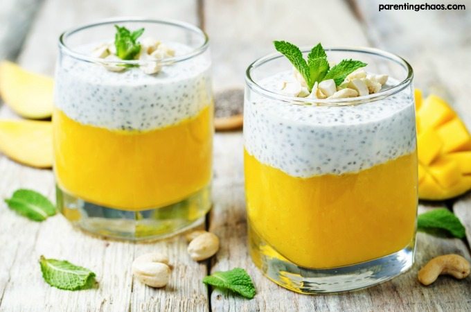 Chia pudding is the perfect afternoon snack for anyone. It’s really good for you and this mango chia pudding is creamy, fruity, and quite delicious.