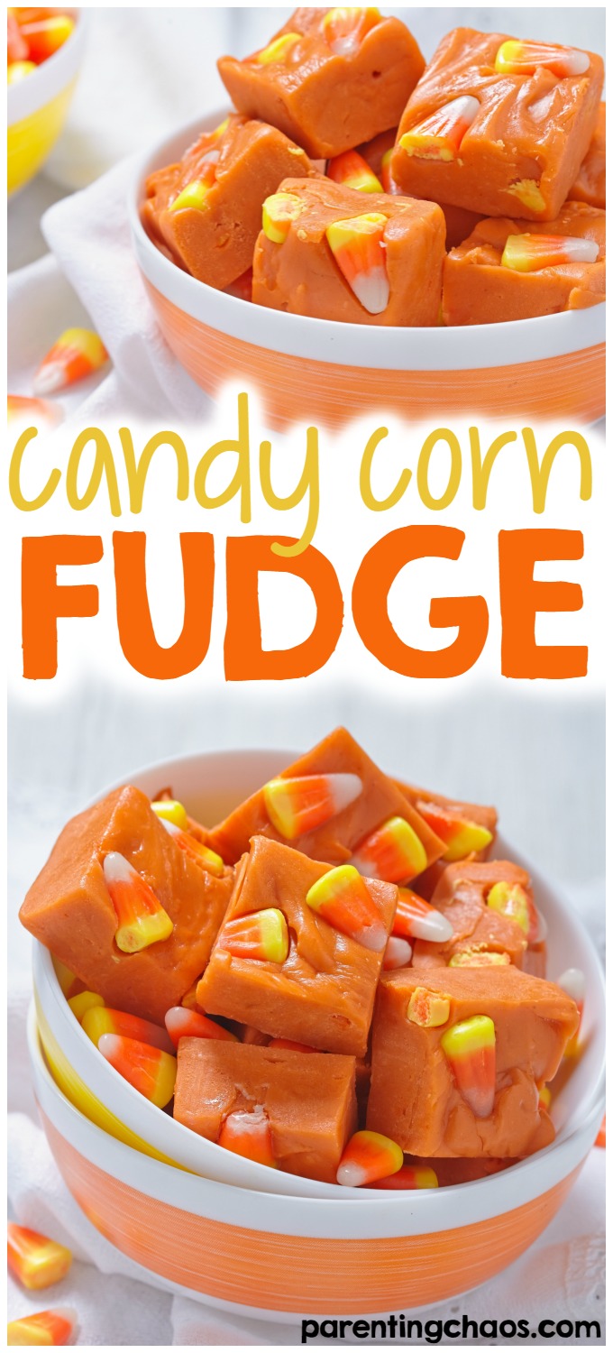 Halloween is such a fun time of year. If you’re one that loves to eat candy corn by the bag full, you will love this candy corn fudge recipe!