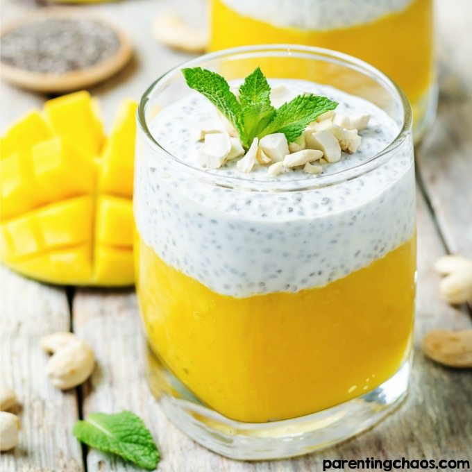 Chia pudding is the perfect afternoon snack for anyone. It’s really good for you and this mango chia pudding is creamy, fruity, and quite delicious.