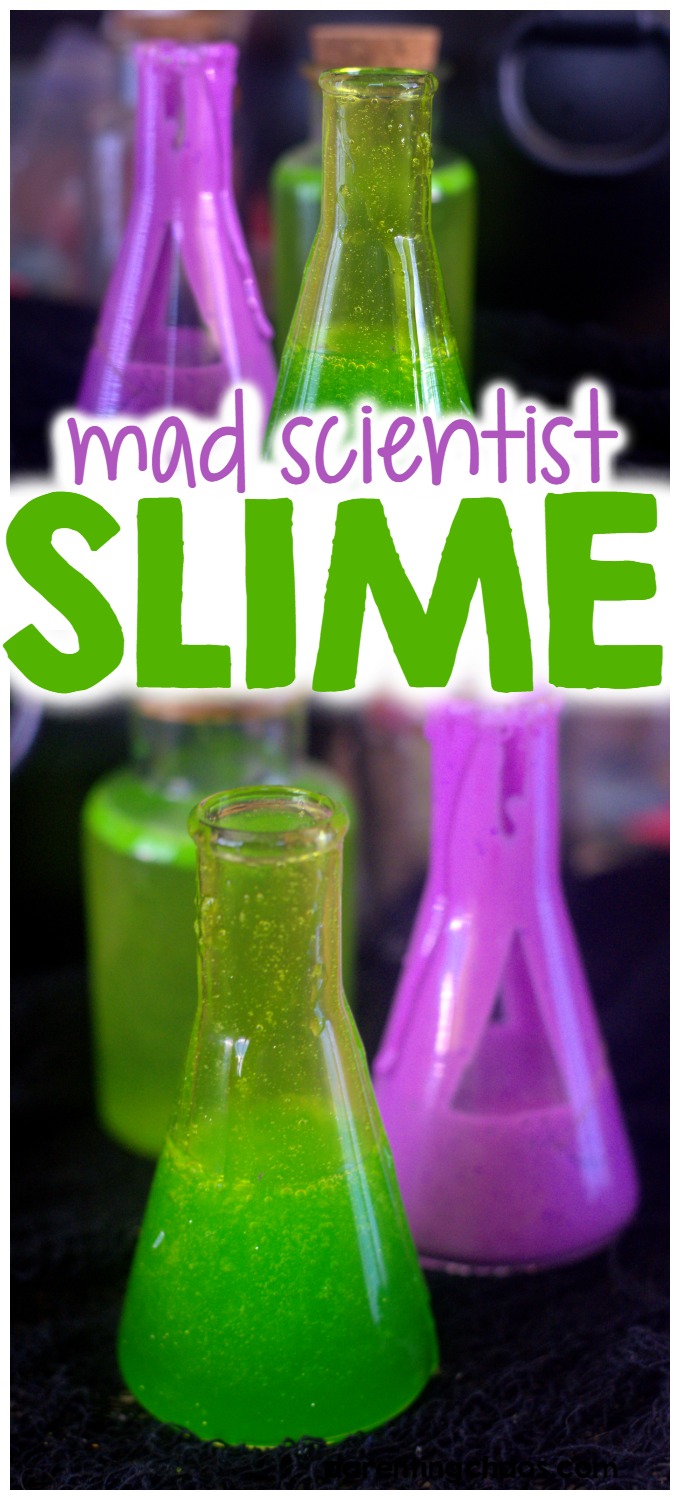 Kids will have a blast with this Mad Scientist Slime Experiment!