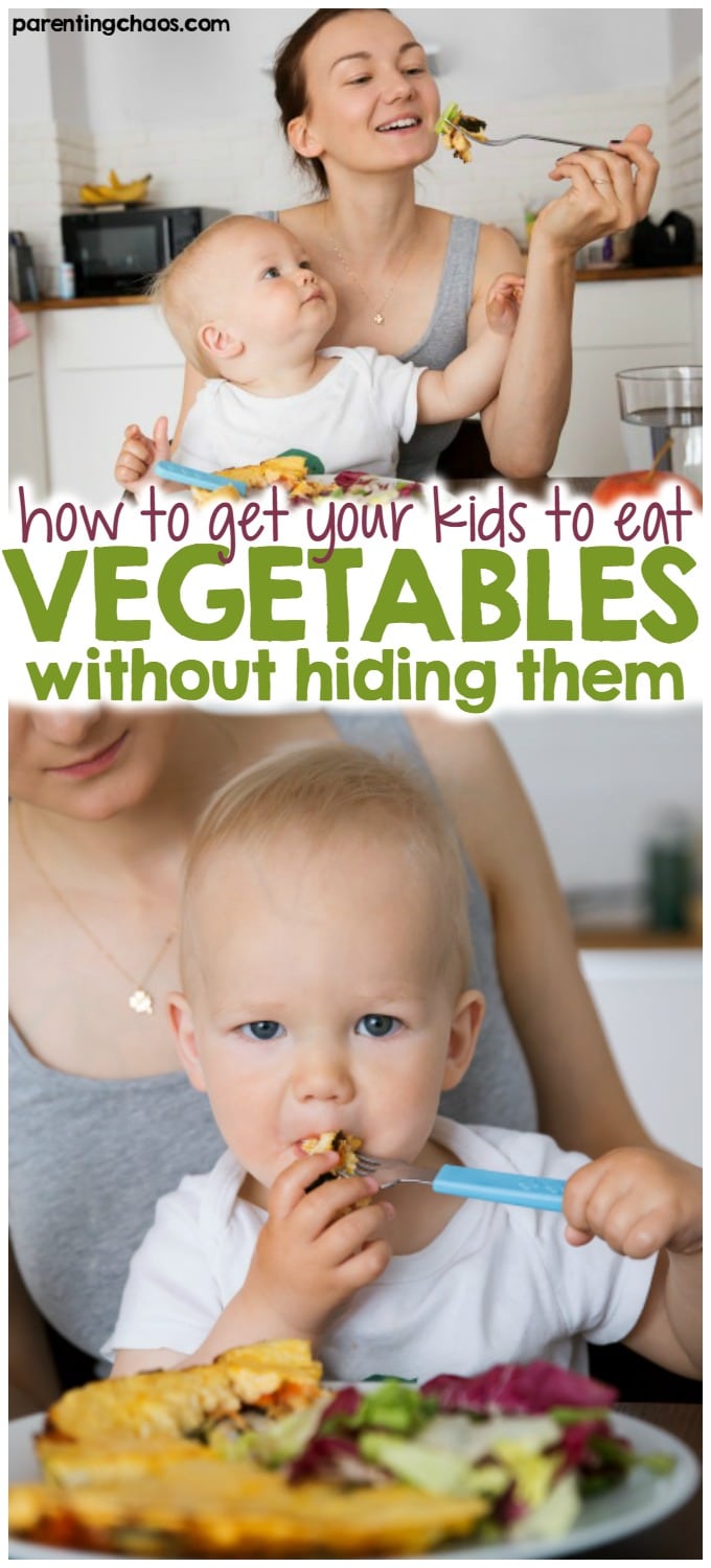 How to Get Your Kids to Eat Vegetables without Hiding Them!