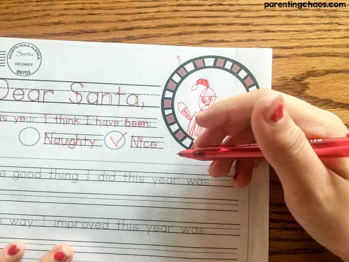 Dear Santa Printable Letter