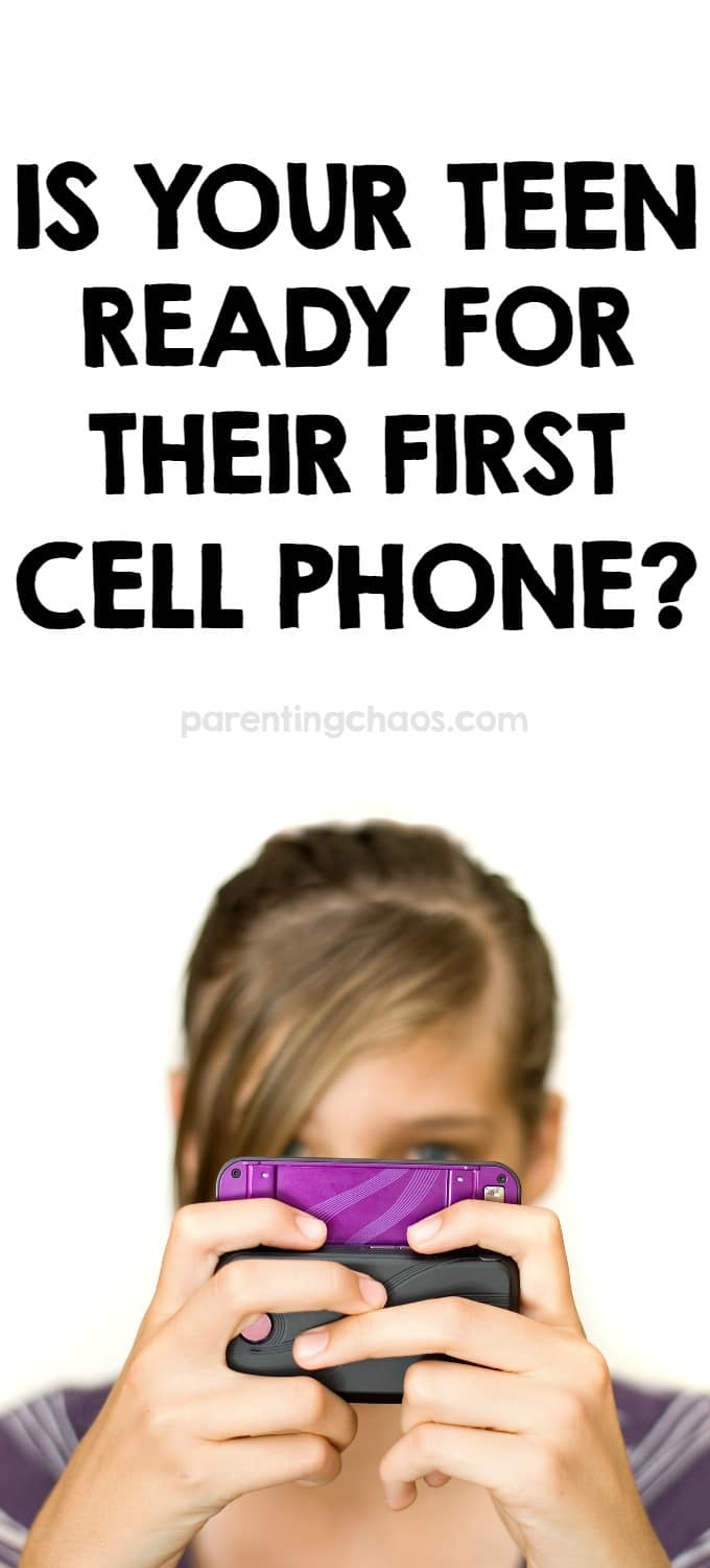 Is Your Teen Ready for a Cell Phone?